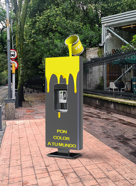 mupi urbano creativo